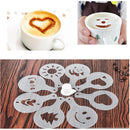 Pack Of 32 Pcs Coffee Stencil Template Set