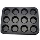12 Hole Cupcake Tray, Muffin Pan non stick cupcake baking pan kitchen utensil