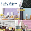 3D Brick Design Self-Adhesive Waterproof Foam Sheet 3D PE Foam Wallpaper