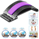 Magic Back Stretcher Lower Lumbar Massage Support Spine Pain Relief Back Massager