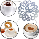 Pack Of 32 Pcs Coffee Stencil Template Set