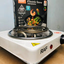 Electric Stove For Cooking, Hot Plate Heat Up In Just 2 Mins,