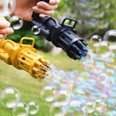 Gatling Automatic Water Bubble Gun Toy For Kids