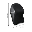 Universal Imported Leather Style Neckrest Backrest Pillow | Breathable Neck Support Cushion