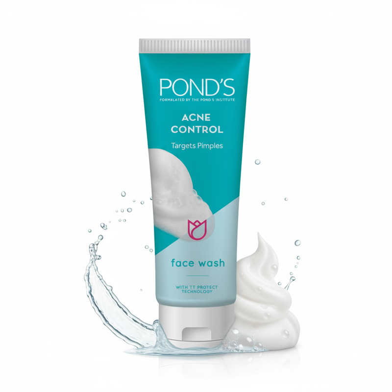 Ponds Anti Acne Solution Face Wash – Gentle Liquid Formula For Clearer Skin Oil Control And Acne Prevention – 100 Gram Pack