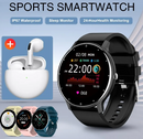 LIGE 2024 New Men Smart Watch Real-time Activity Tracker Heart Rate Monitor Sports Women Smart Watch Men Clock For Android IOS