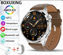 or Huawei GT4 Smart Watch Men Watch 4 Pro AAMOLED HD Screen Bluetooth Call NFC Health Monitoring Smartwatch 2024 New Watch GT4