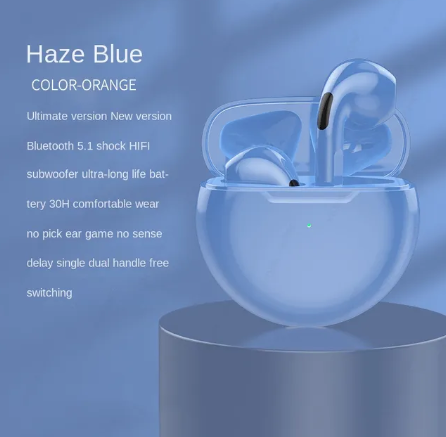 Original Pro6 TWS Touch Control Wireless Headphone Bluetooth 5.0 Earphones Sport Earbuds Music Headset For Iphone Xiaomi phones