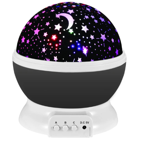 Night Lamp Projector Starry Sky Night Light Projector Baby Lamp Decor Rotating Starry Nursery Moon Galaxy Projector Table Light