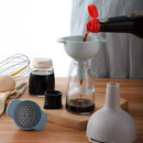 4 IN 1 Multi-function Canning Funnel Set Wide Mouth Plastic Funnel Filter Oil Pot Liquids Pour Oil