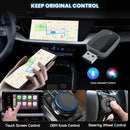 2-in-1 Wired to Wireless CarPlay Adapter