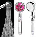 360 Degrees Rotating High Pressure Shower Heads, Handheld Turbo Fan Shower